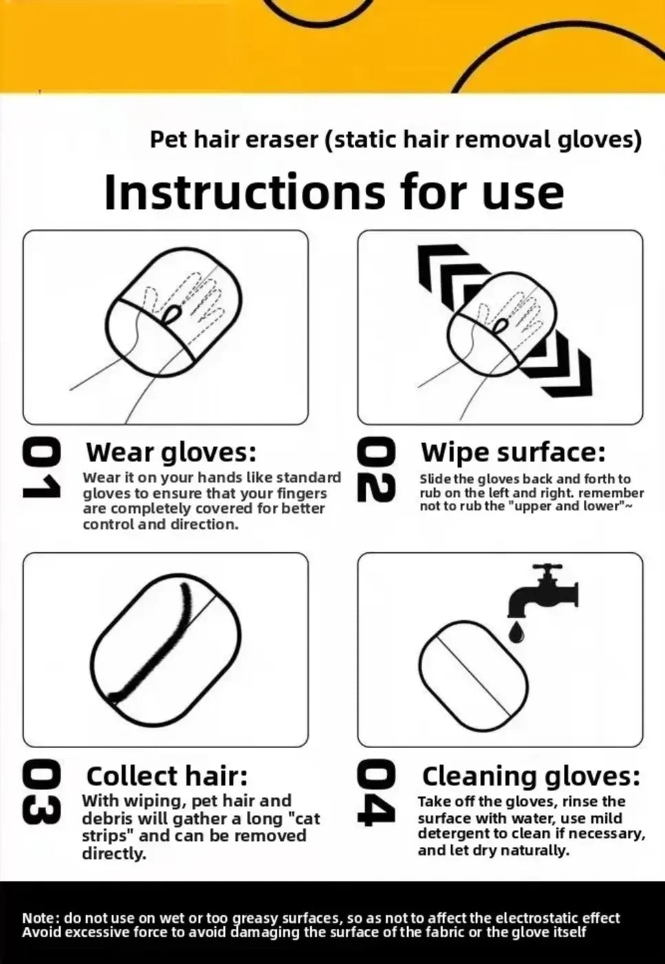 Pet Hair Remover Glove - boodiGlove