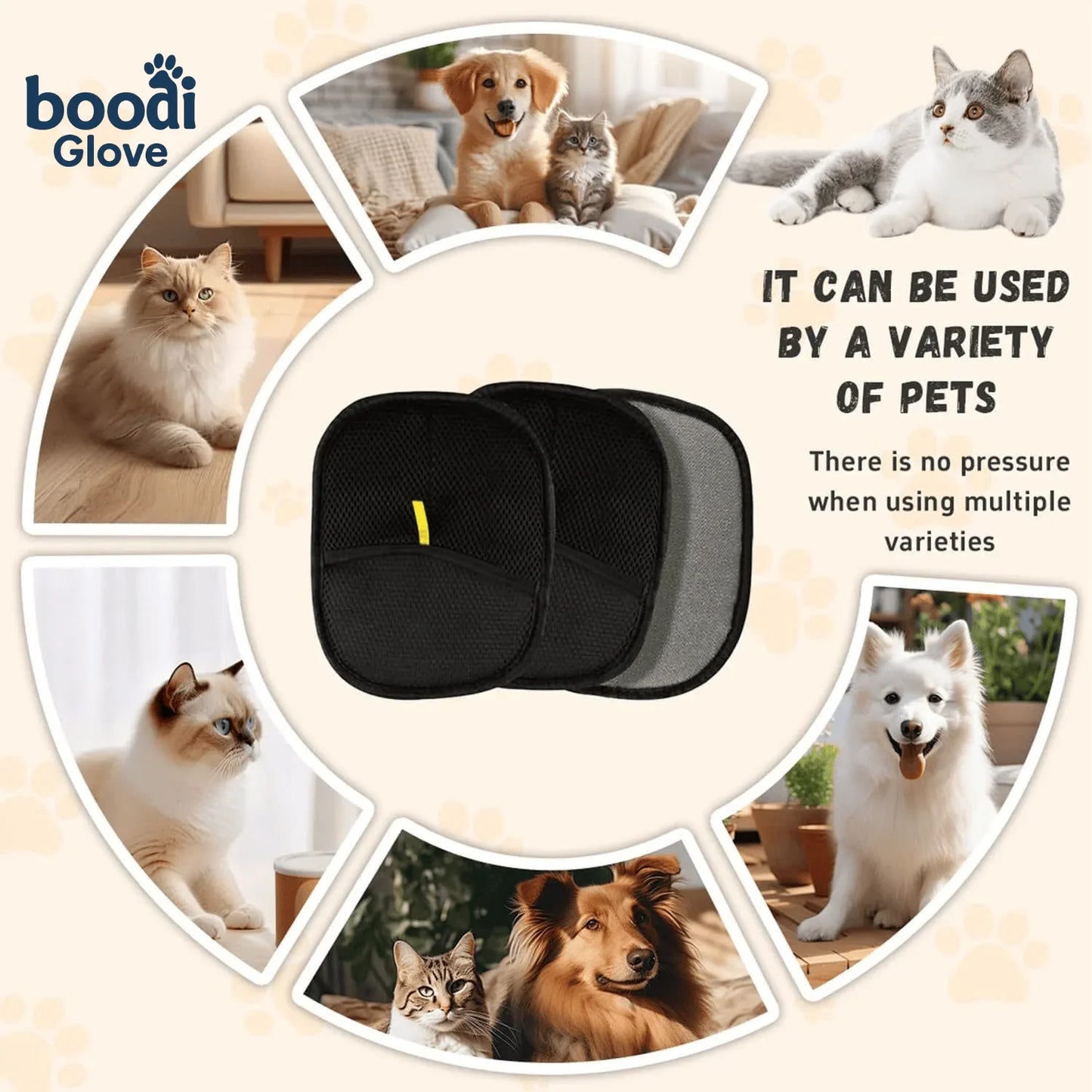 Pet Hair Remover Glove - boodiGlove